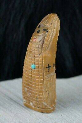 Corn Maiden Zuni Fetish Carving - Sandra Quandelacy - High Lonesome Trading