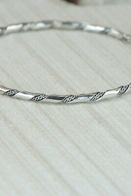 Sterling Silver Bangle Cuff - Elaine Tahe