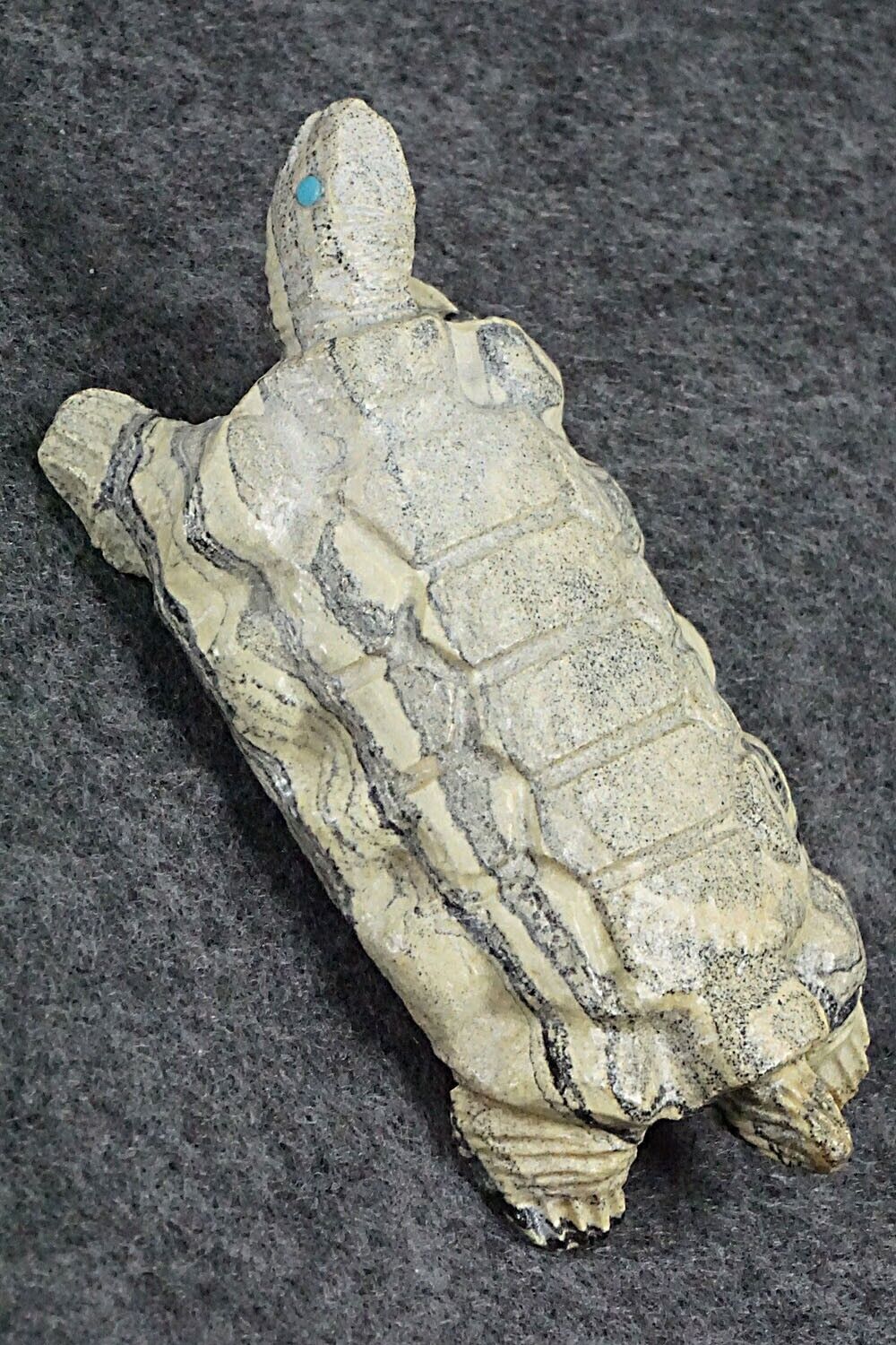 Turtle Zuni Fetish Carving - Herbert Him