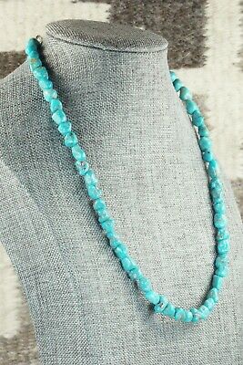 Turquoise & Sterling Silver Necklace - Doreen Jake