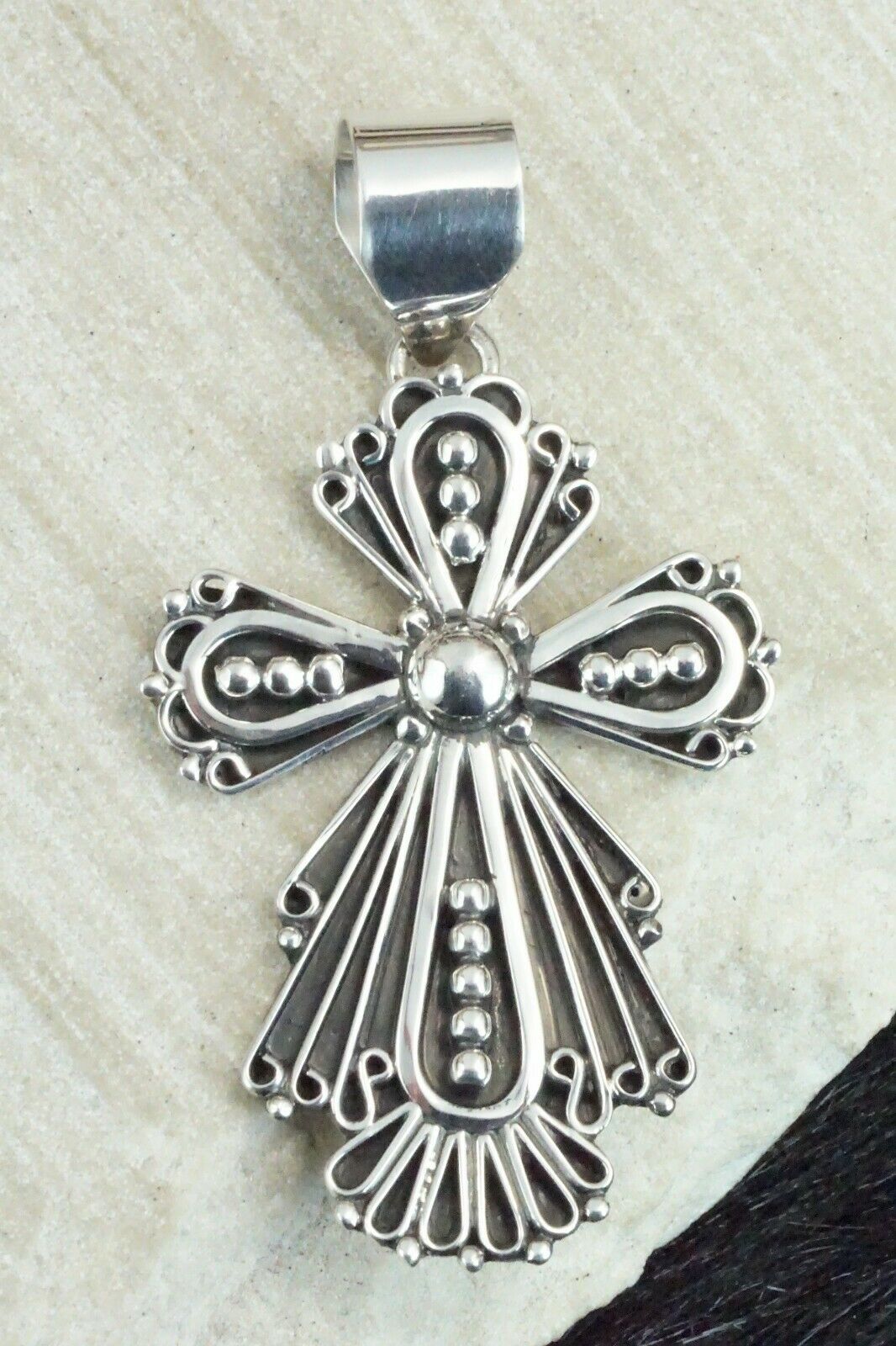 Sterling Silver Pendant - Lorena Nez
