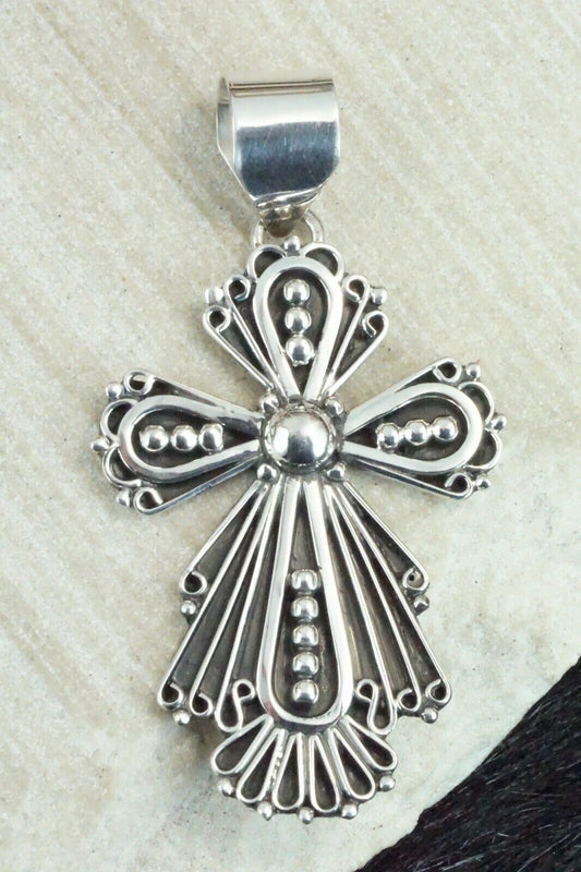 Sterling Silver Pendant - Lorena Nez