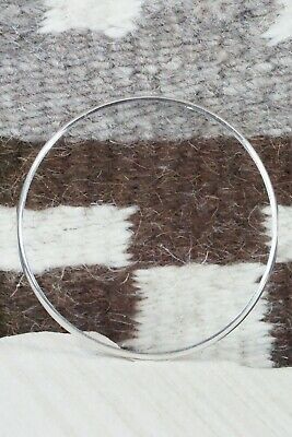 Navajo Sterling Silver Bangle Cuff - Benny Tahe