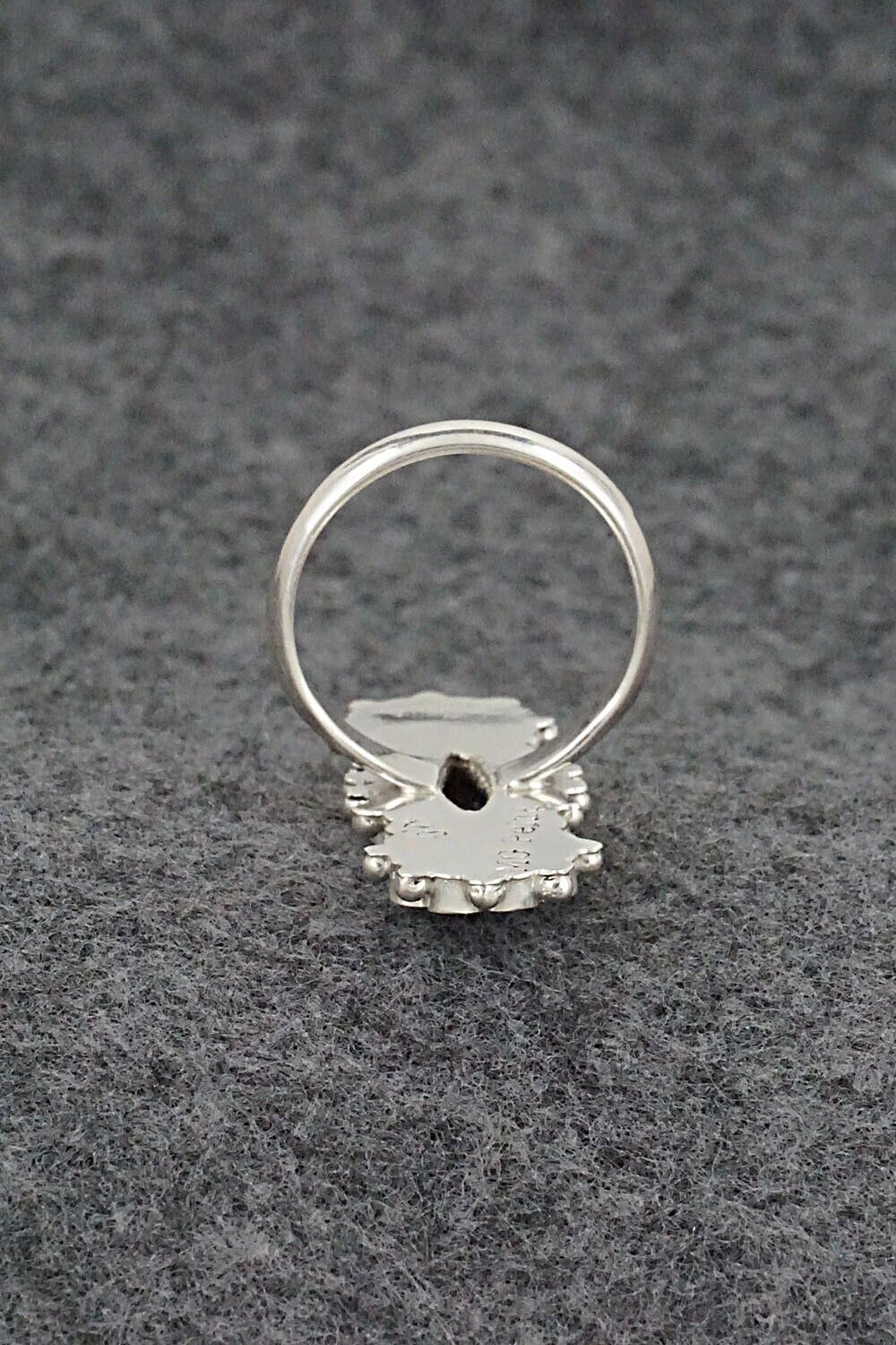Turquoise & Sterling Silver Ring - Michelle Peina - Size 8