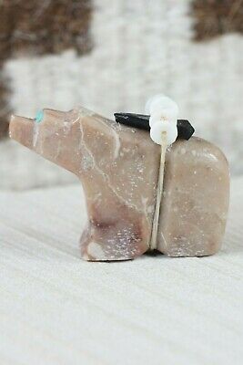 Bear Zuni Fetish Carving - Tony Laiwakete - High Lonesome Trading