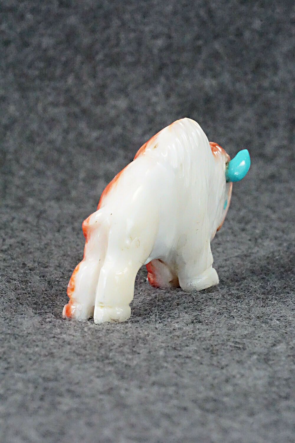 Buffalo Zuni Fetish Carving - Andres Quandelacy