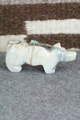 Bear Zuni Fetish Carving - Taylor Gia - High Lonesome Trading