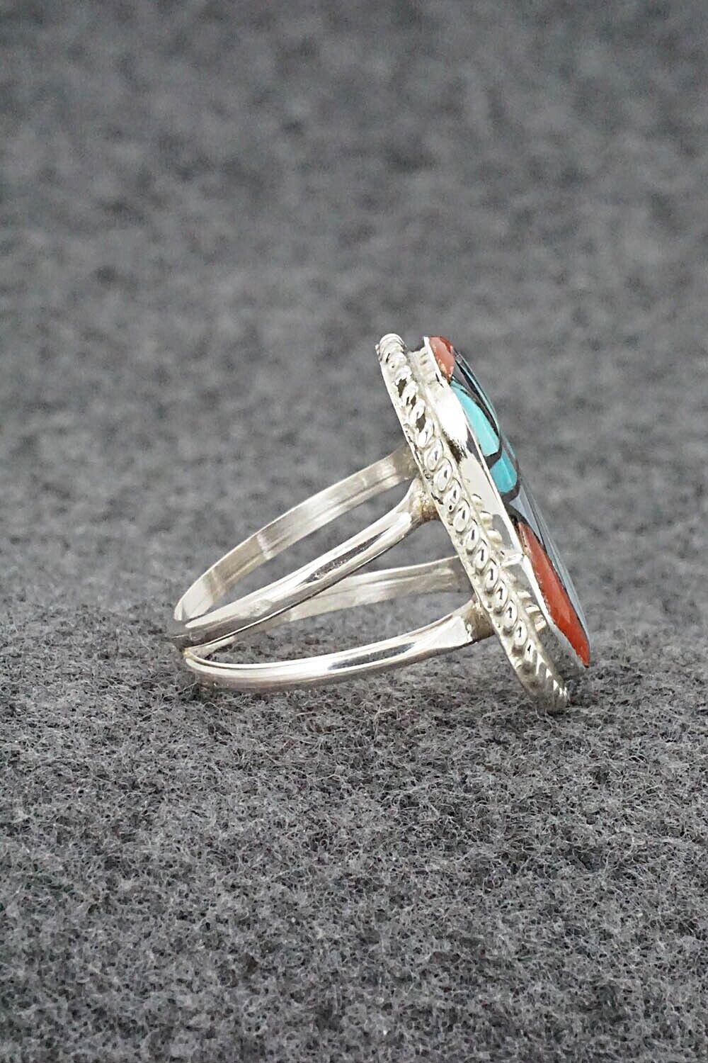 Multi Stone & Sterling Silver Ring - Ola Eriacho - Size 7