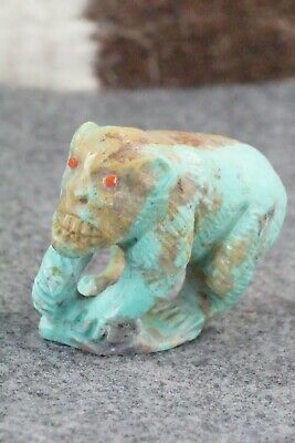 Monkey Zuni Fetish Carving - Derrick Kaamasee