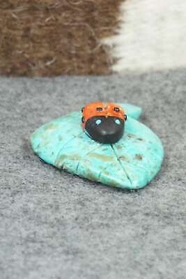 Lady Bug Zuni Fetish Carving - Reynold Lunasee
