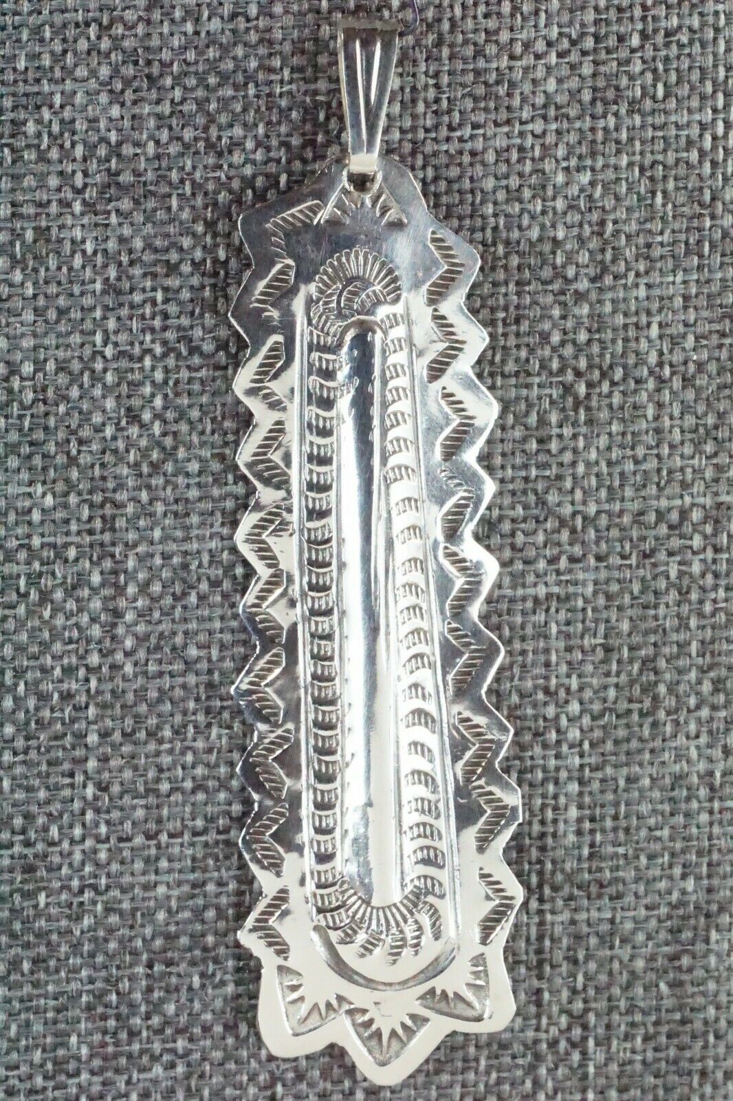 Sterling Silver Pendant - Native American