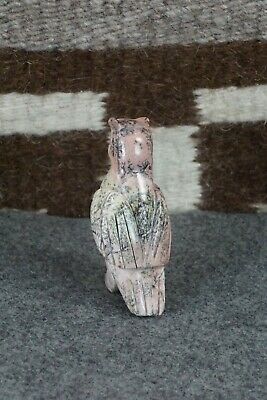 Owl Zuni Fetish Carving - Michael Mahooty