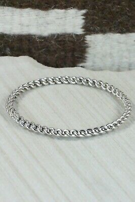 Sterling Silver Bangle - Elaine Tahe