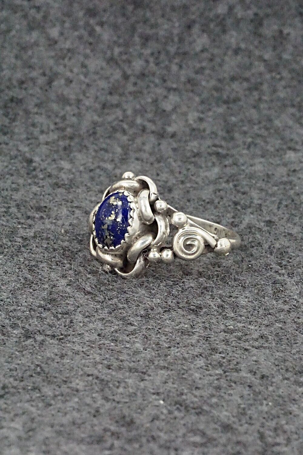 Lapis & Sterling Silver Ring - Maritta Martinez - Size 7.25