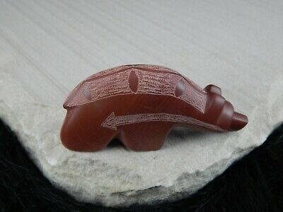 Bear Zuni Fetish Carving - Brandon Phillips - High Lonesome Trading