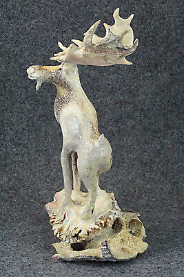 Moose Zuni Fetish Carving - Ruben Najera