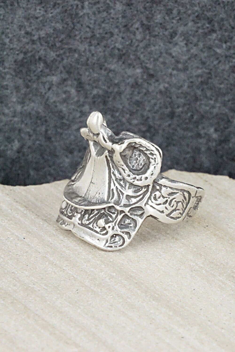 Sterling Silver Ring - Woody Pino - Size 9