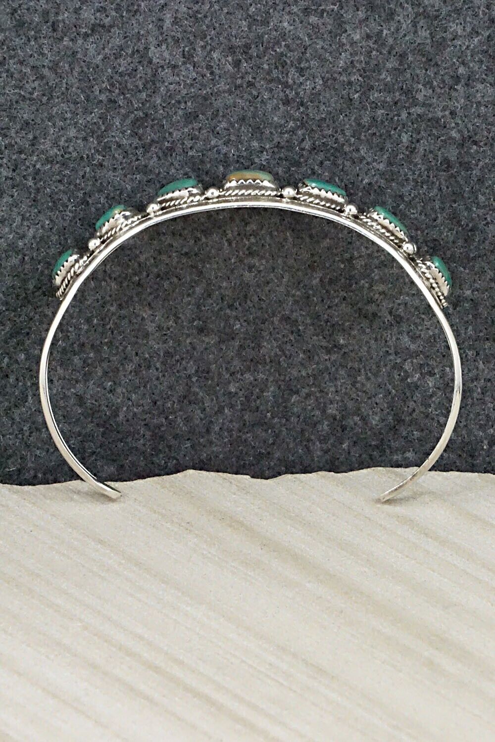 Turquoise & Sterling Silver Bracelet - Roberta Begay