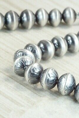 Sterling Silver Navajo Pearl Necklace - Presley Haley