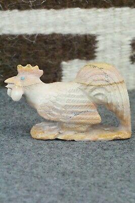 Rooster Zuni Fetish Carving - Derrick Kaamasee - High Lonesome Trading