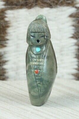 Corn Maiden Zuni Fetish Carving - Sandra Quandelacy
