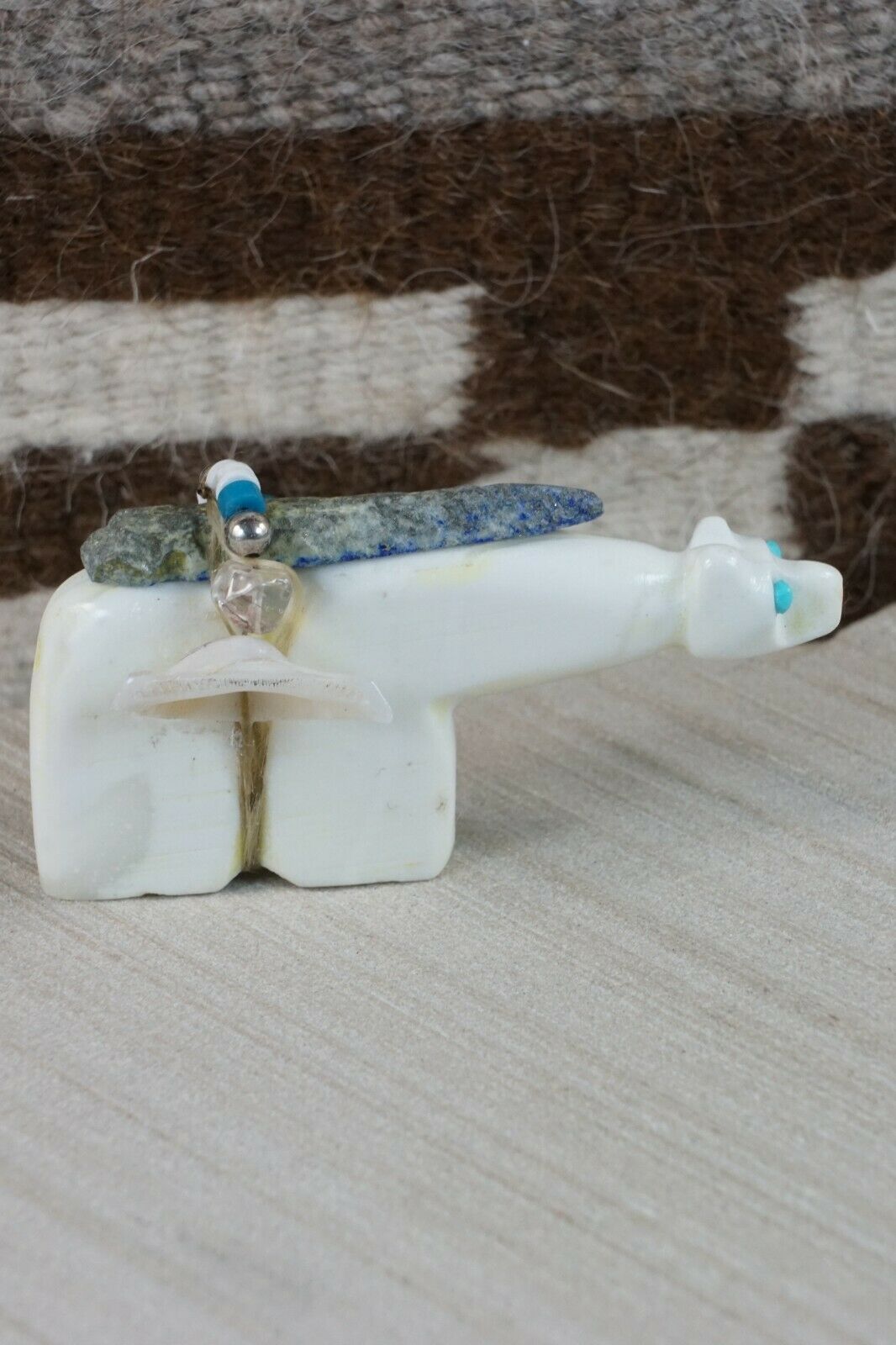 Bear Zuni Fetish Carving - Lance Deysee - High Lonesome Trading