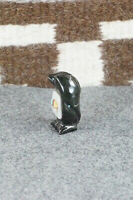 Penguin Zuni Fetish Carving - Robert Cellicion
