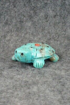 Turtle Zuni Fetish Carving - Reynold Lunasee