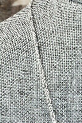 Sterling Silver Chain Necklace - Sterling Silver 18"