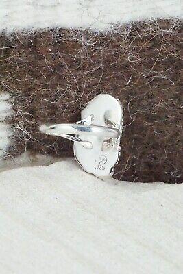 Spiny Oyster & Sterling Silver Ring - Genevieve Francisco - Size 5.75 - High Lonesome Trading