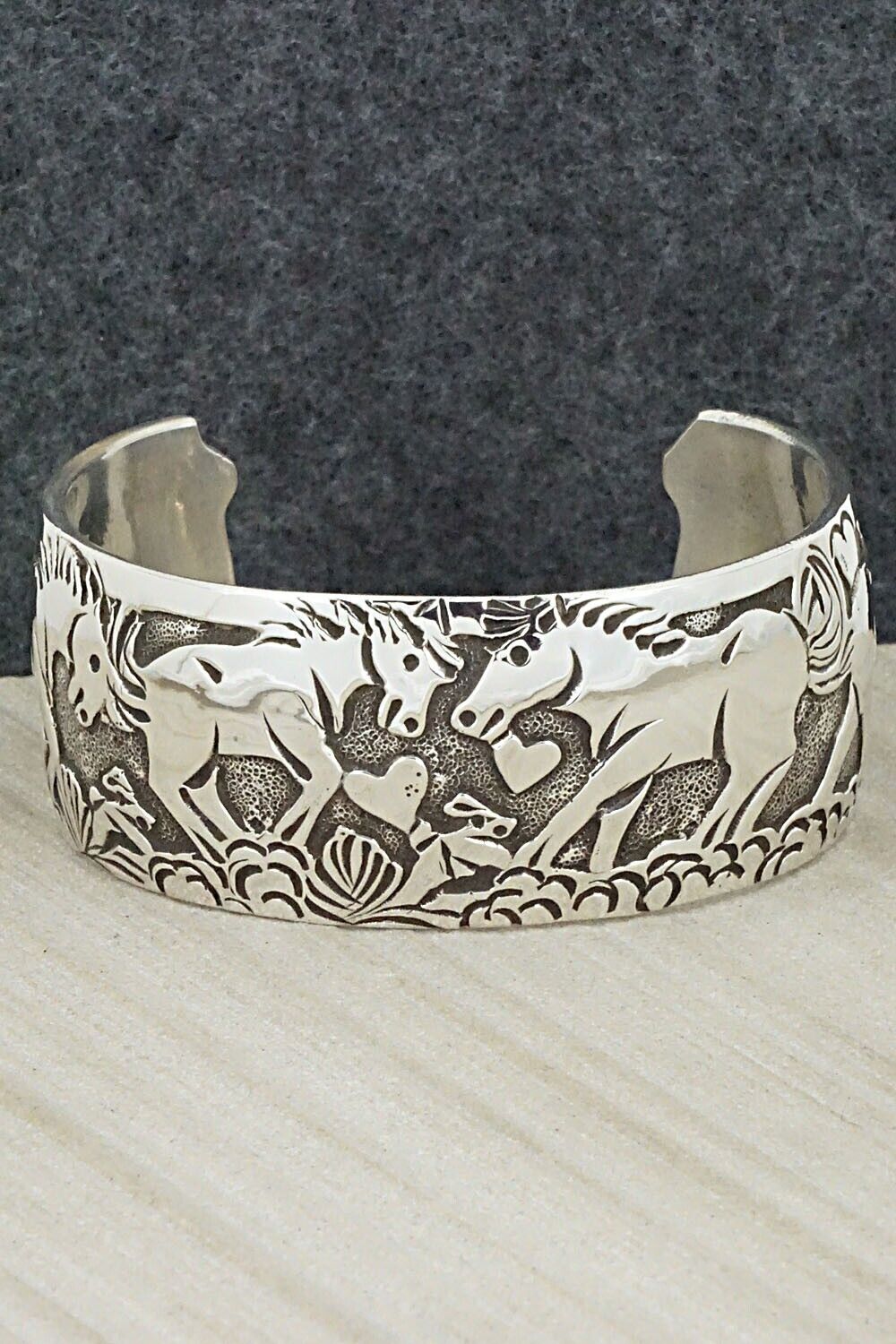 Sterling Silver Bracelet - Lloyd Becenti