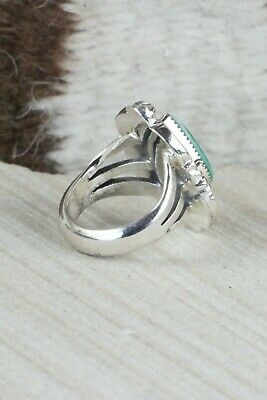 Turquoise & Sterling Silver Ring - Irvin Tsosie - Size 5
