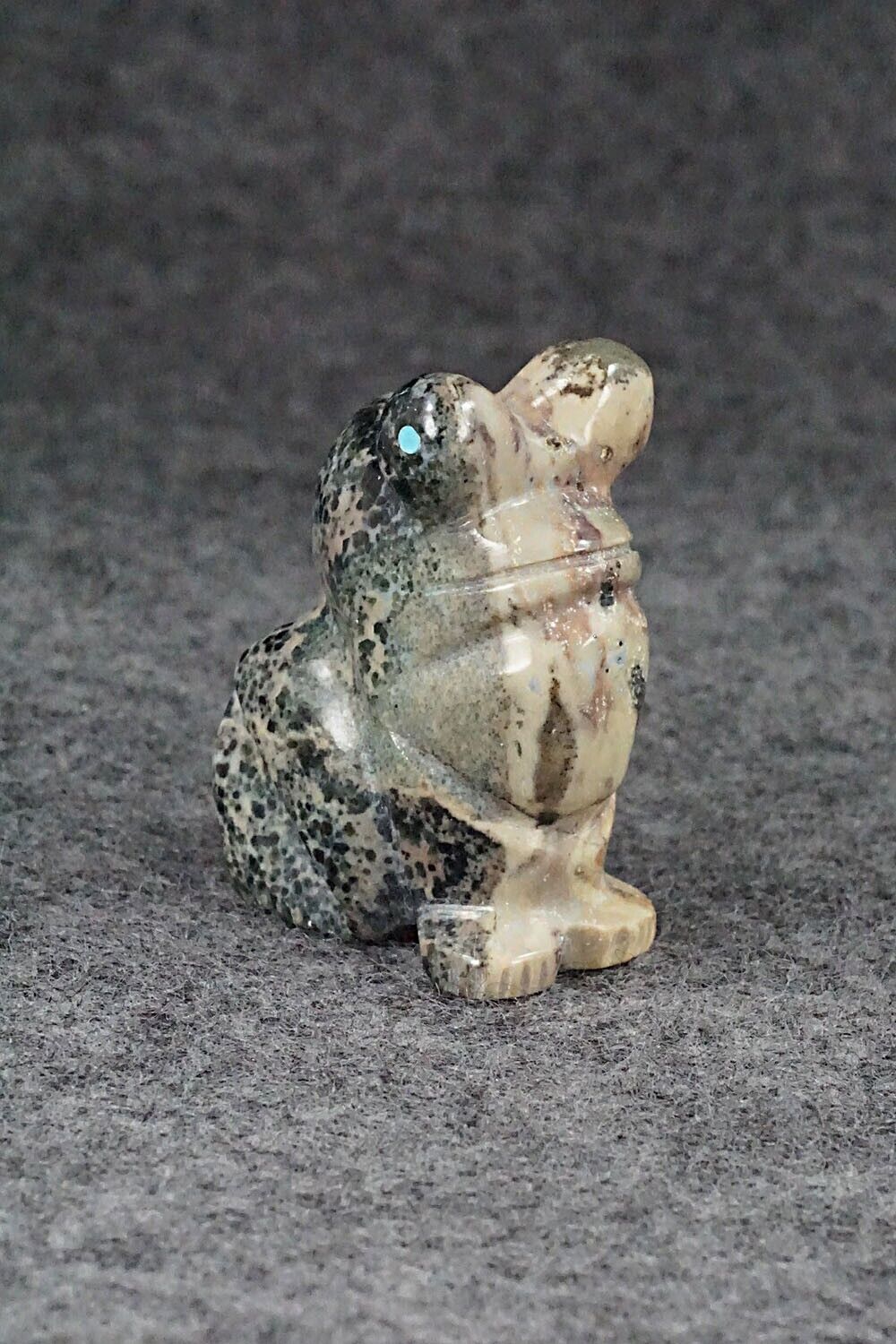 Frog Zuni Fetish Carving - Fred Weekoty