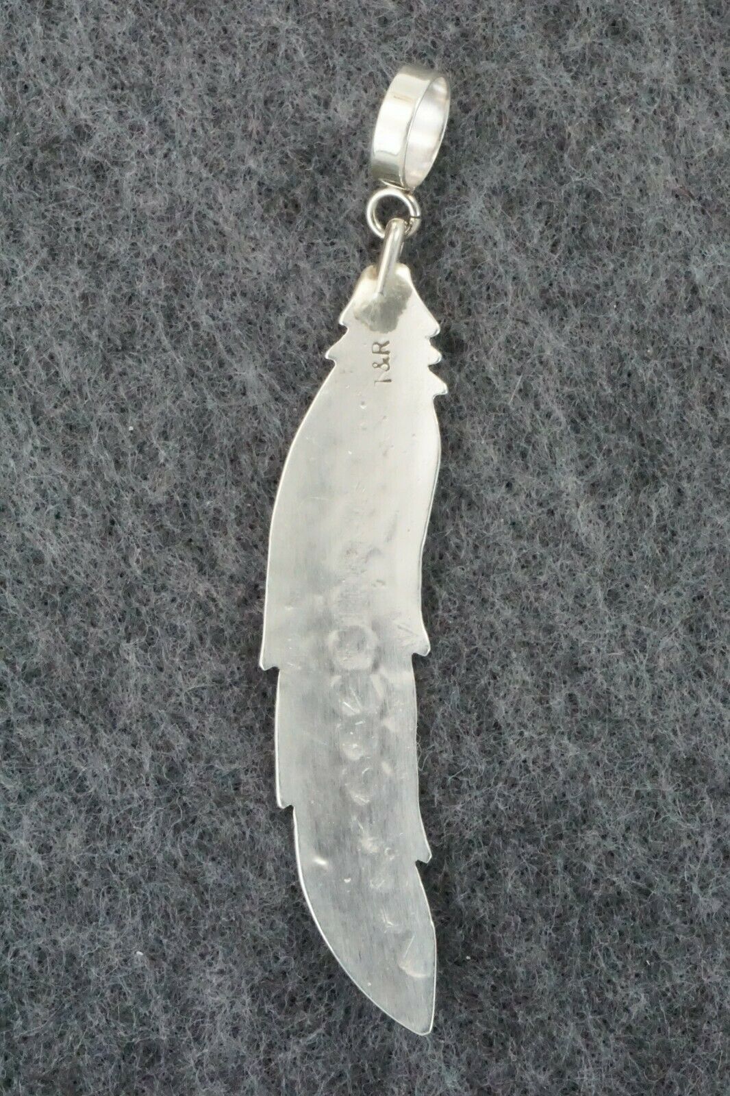 Turquoise & Sterling Silver Pendant - Rosita Singer