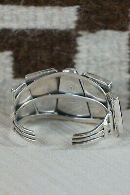 Navajo Spiny Oyster & Sterling Silver Bracelet - Raymond Delgarito - High Lonesome Trading