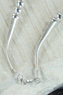 Turquoise & Sterling Silver Squash Blossom Set - Lance and Cordelia Waatsa - High Lonesome Trading
