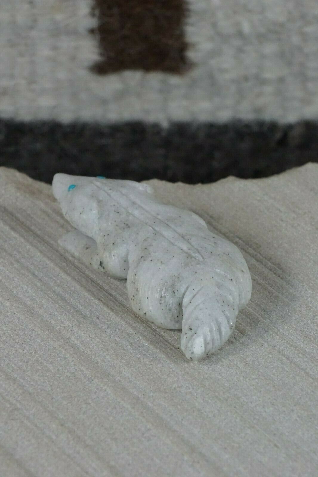Badger Zuni Fetish Carving - Jonas Hastito - High Lonesome Trading