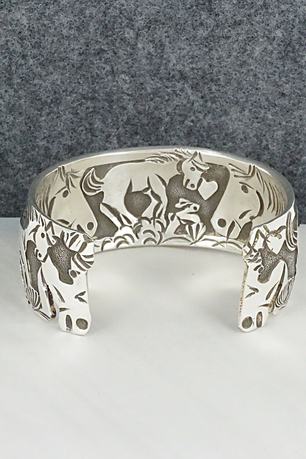 Sterling Silver Bracelet - Lloyd Becenti