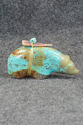 Bear Zuni Fetish Carving - Daphne Quam
