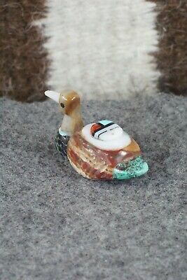 Duck Zuni Fetish Carving - Darrin Boone