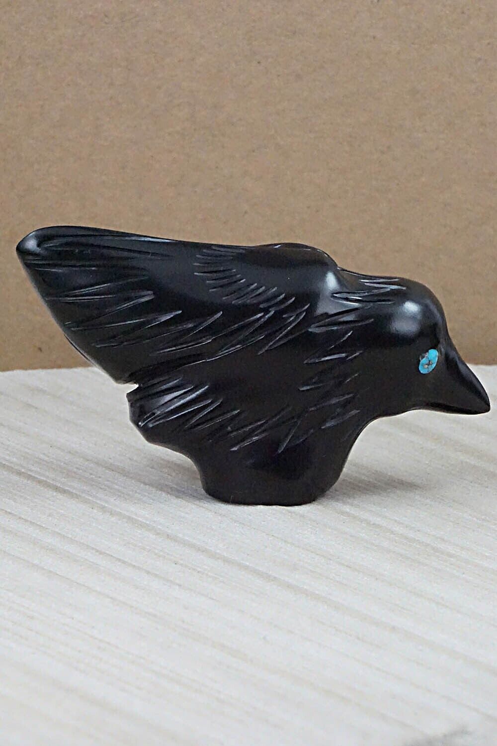 Crow Zuni Fetish Carving - Daniel Chattin