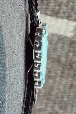 Turquoise & Sterling Silver Bolo Tie - Annette Martinez