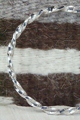 Sterling Silver Bangle - Elaine Tahe