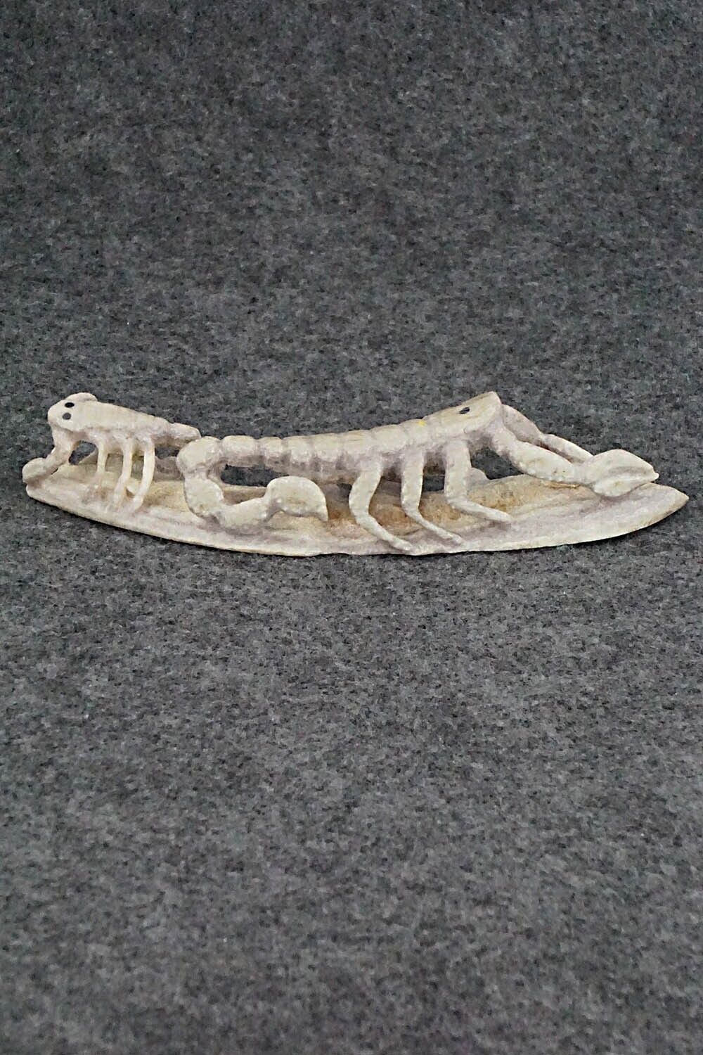 Scorpion Zuni Fetish Carving - Maxx Laate