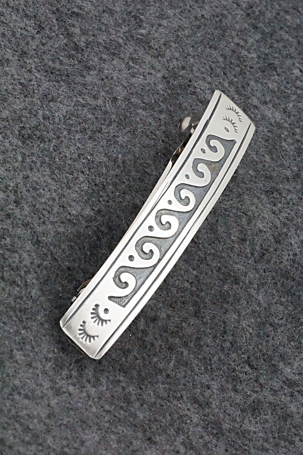 Sterling Silver Hair Barrette - Ralph Bia