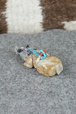 Badger Zuni Fetish Carving - Alex Tsethlikai