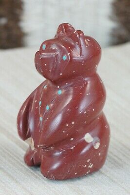 Bear Zuni Fetish Carving - Brandon Phillips