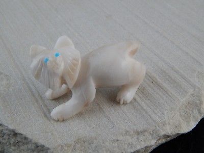 Bobcat Zuni Fetish Carving - Wilfred Cheama - High Lonesome Trading
