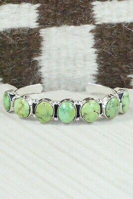 Turquoise & Sterling Silver Bracelet - Thomas Yazzie - High Lonesome Trading