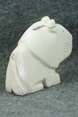 Lion Zuni Fetish Carving - Gilbert Lonjose